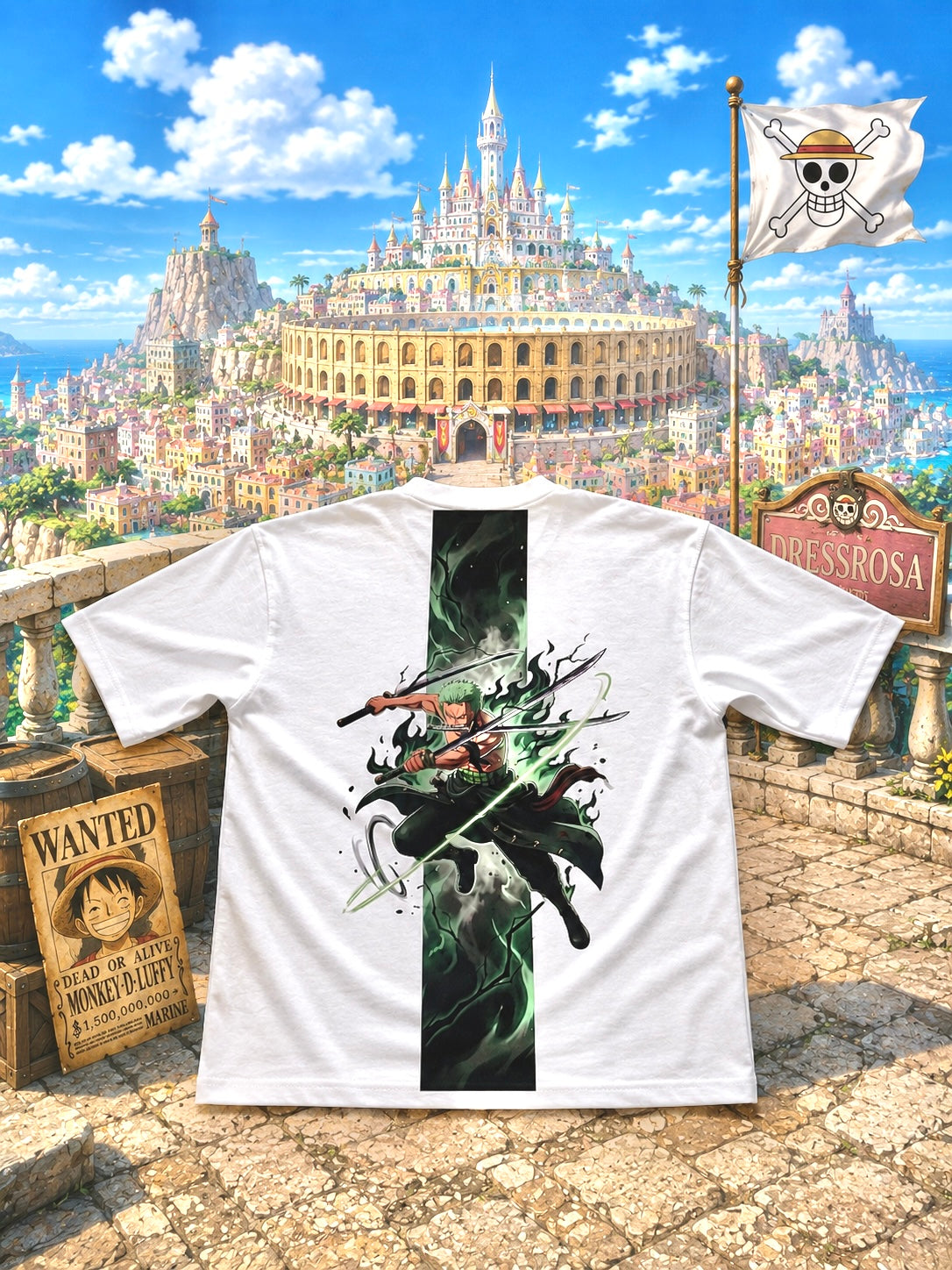 Oversized Zoro T-shirt