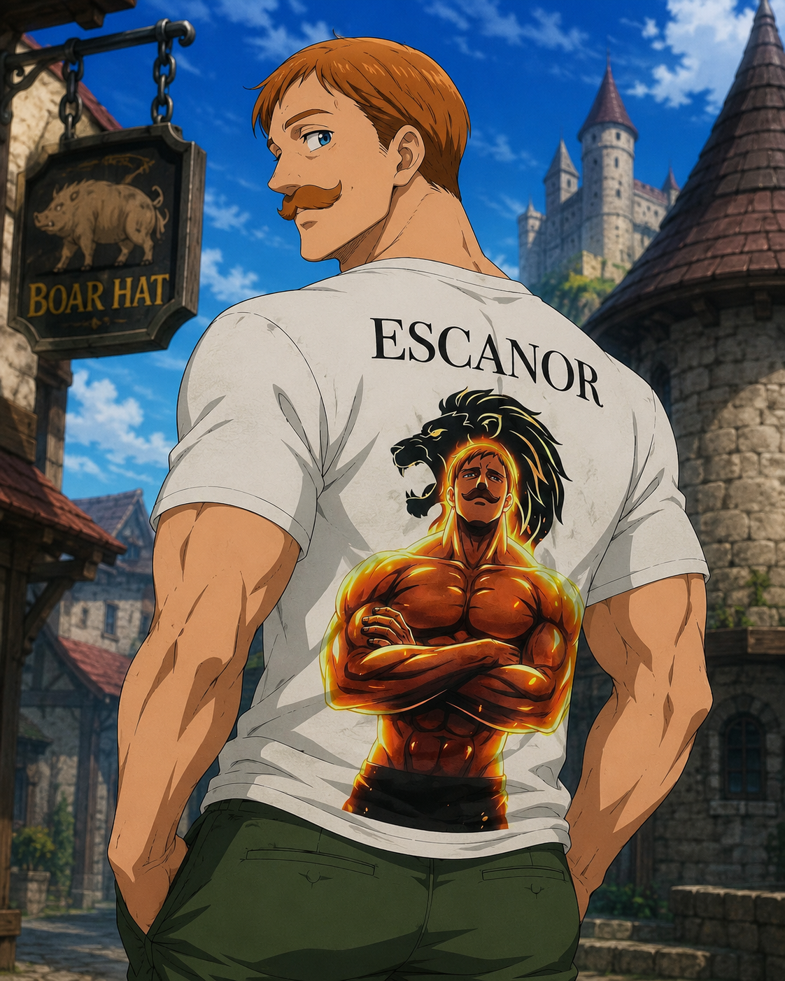 Oversized Escanor T-shirt