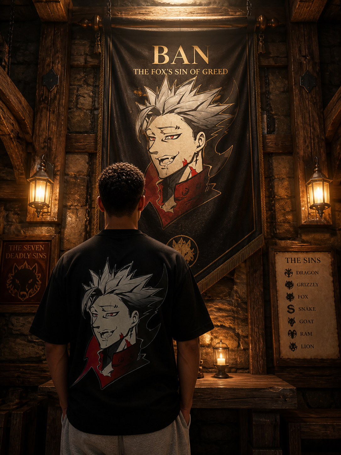 Oversized ban - fox’s sin of greed