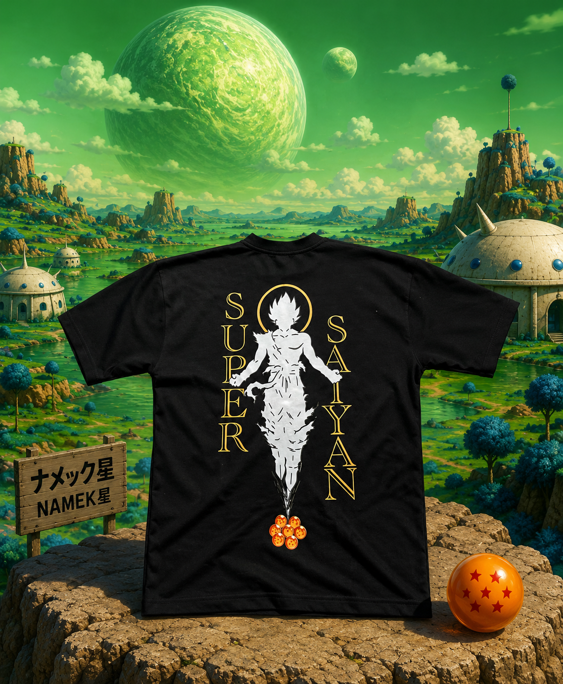 Oversized kakarot T-shirt