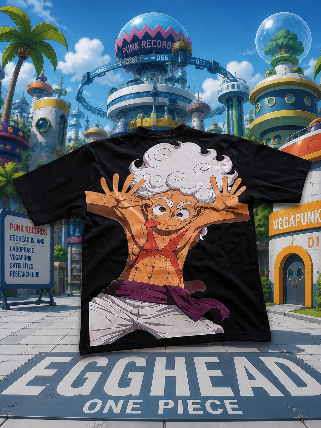 Oversized Luffy Gear5
