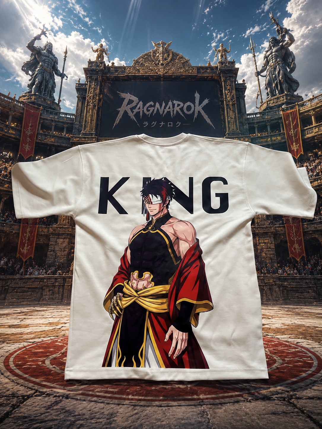 Oversized king T-shirt